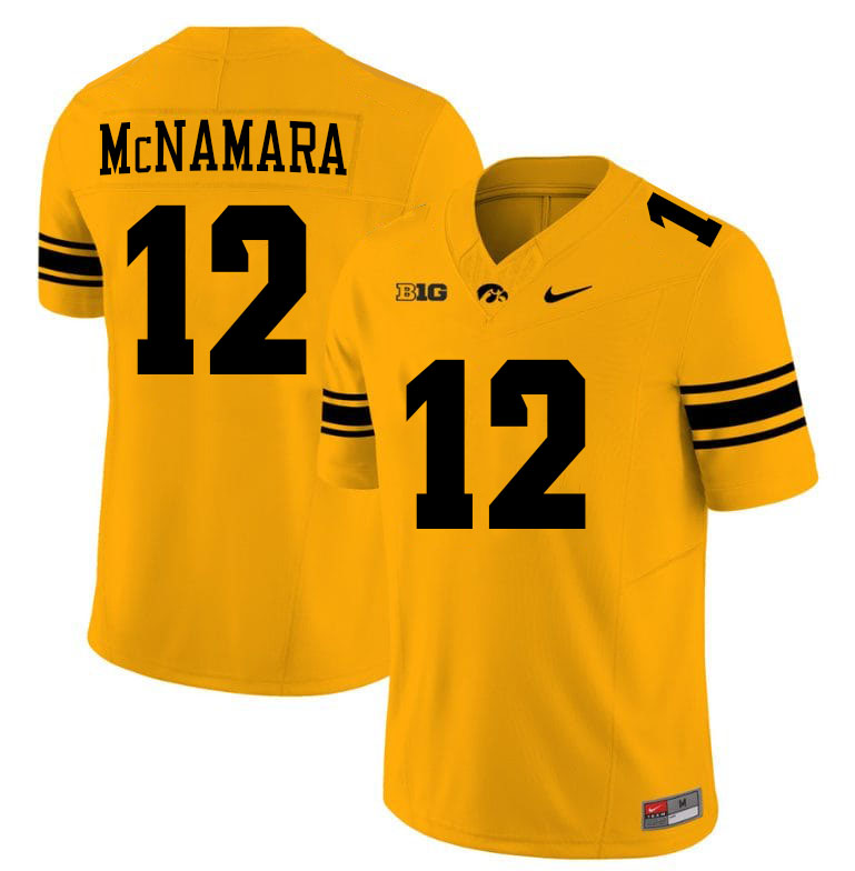 Cade McNamara Iowa Jersey,University Of Iowa Hawkeyes Fotoball Uniforms,Jersey,Gears-Gold